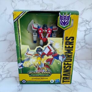 Hasbro Transformers Bumblebee Cyberverse Deluxe Class Starscream Action Figure